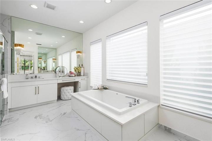Master bathroom with soaking tub (photo is for illustrative purpose only, not the actual home)