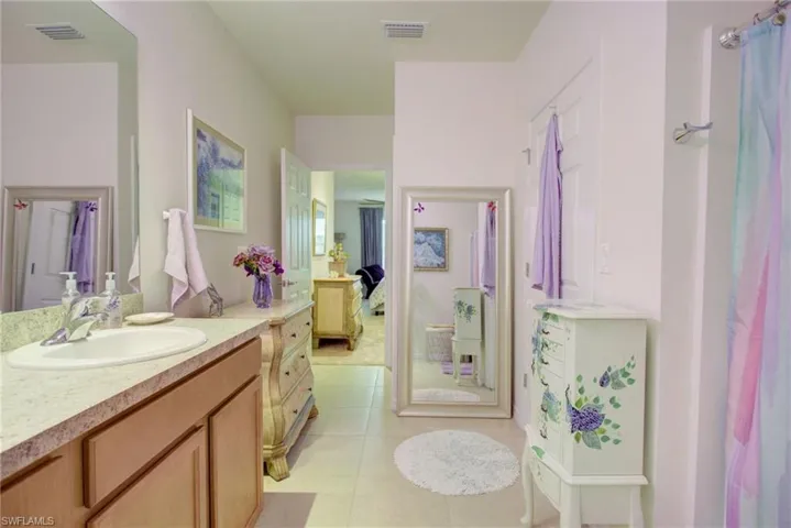 Primary Bathroom Looking Out