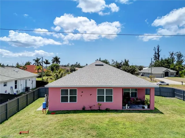 Back Of House Drone View