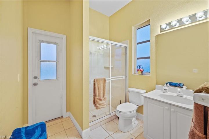 Second Bathroom can also be used as a pool bath