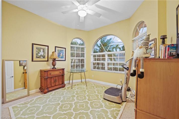 Very bright third bedroom
