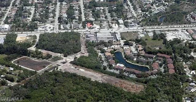 Aerial overview of property's location