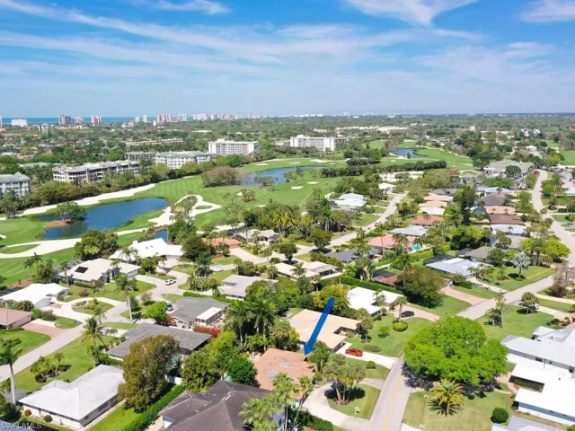 Aerial view showing the proximity to the gulf/ beaches
