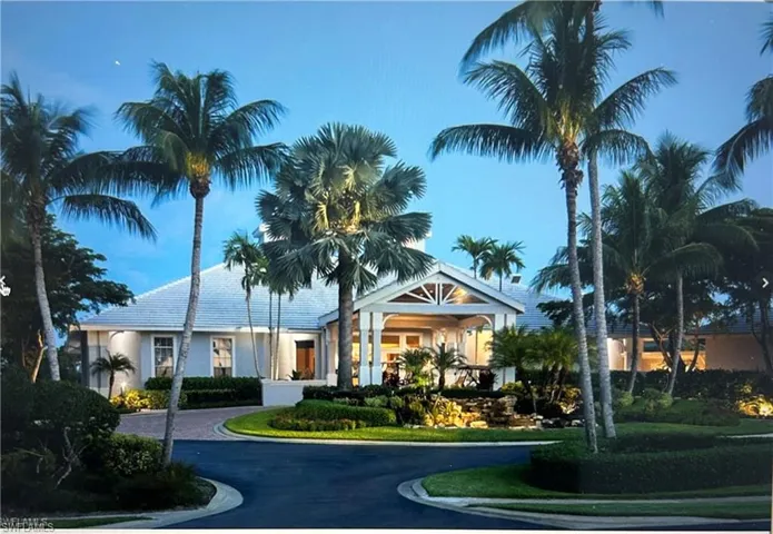 View of Clubhouse at dusk