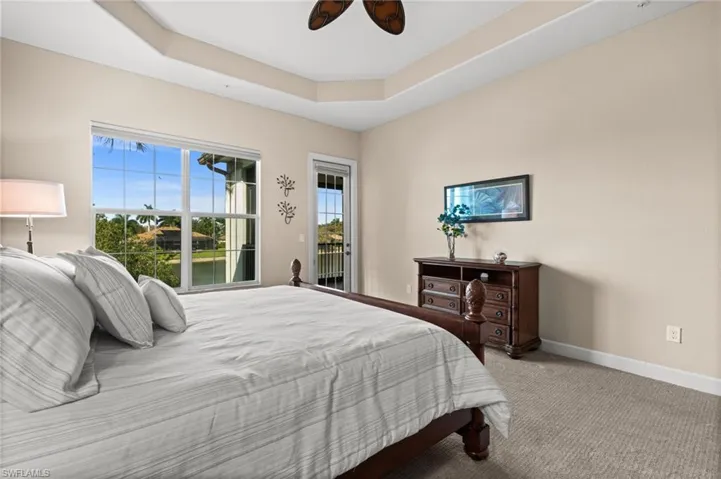 Light and Bright primary with gorgeous lake views
