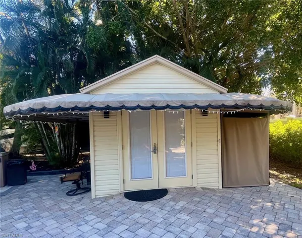 View of outdoor structure