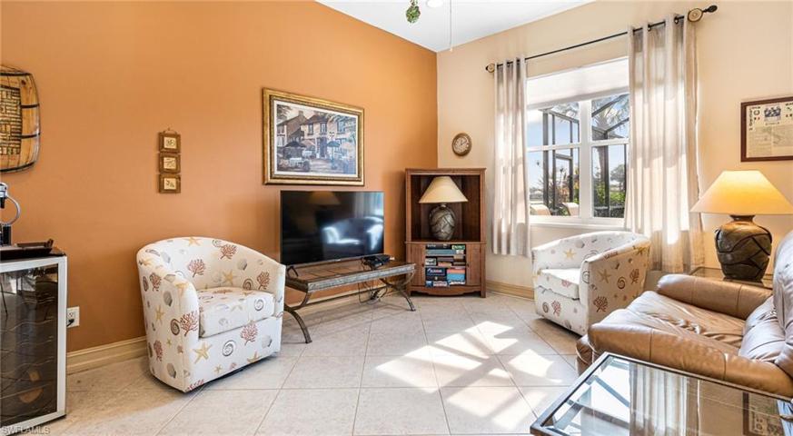 Family room or den off of the kitchen