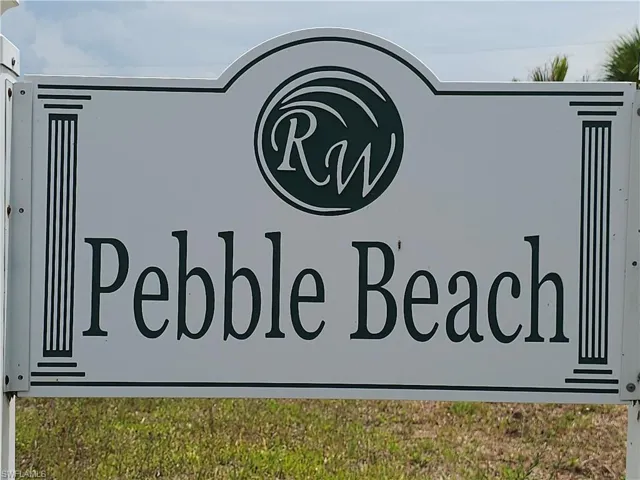 Home is part of Pebble Beach Subdivision