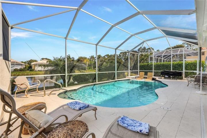 Glorious southern exposure for sunny pool!