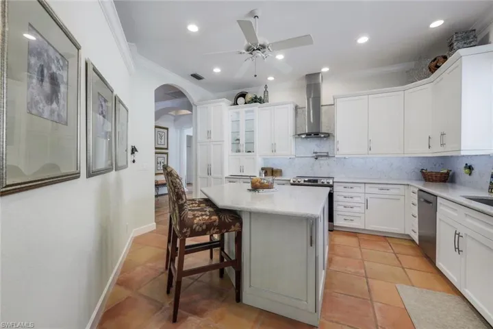 Custom cabinetry and island!