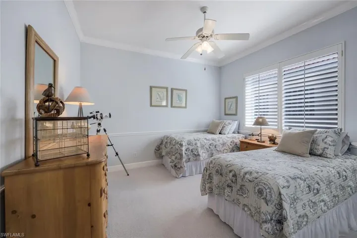 3rd Bedroom with adjacent bath