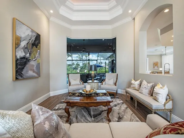 Formal living room - the view as you enter the home