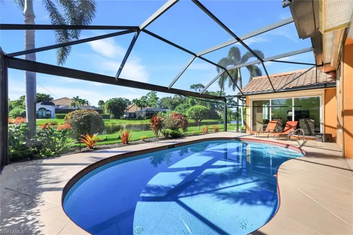 Ahhh, imagine spending your winter relaxing poolside.