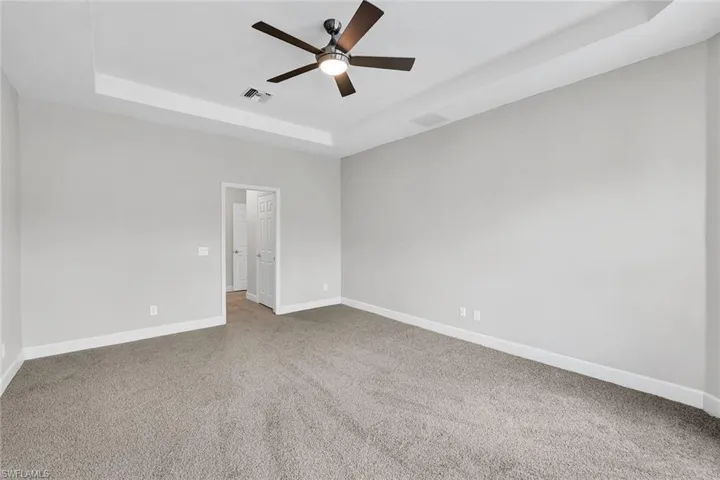 Brand new Carpet and tray ceiling