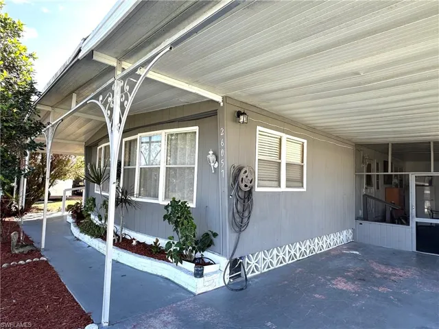 View of side of home