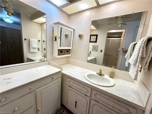 Master Bathroom sink and vanity