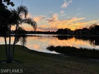 Sunset on the lake