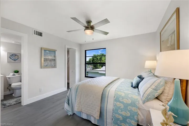 guest bedroom with ensuite bath