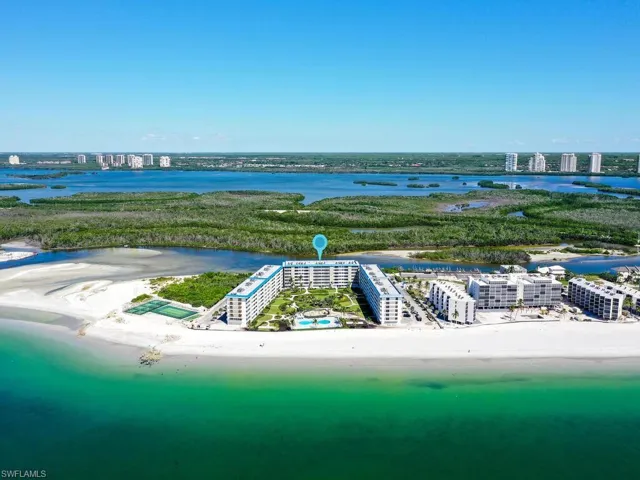 View of urban area featuring unending shoreline