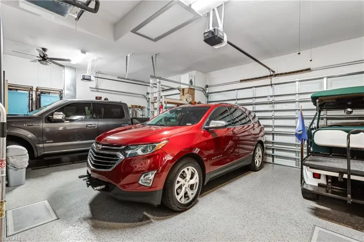 Expansive oversized 3 car garage