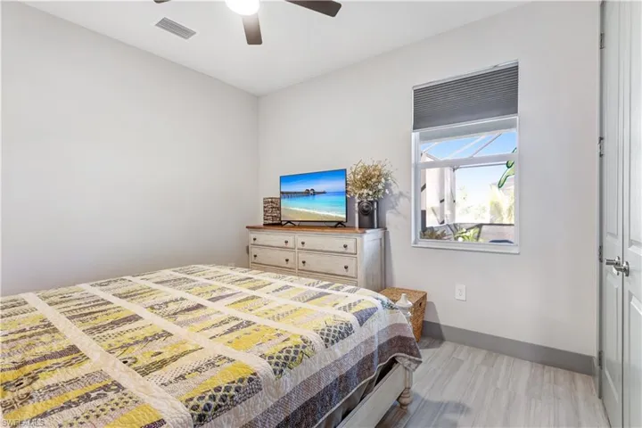 Large guest room that fits a king bed