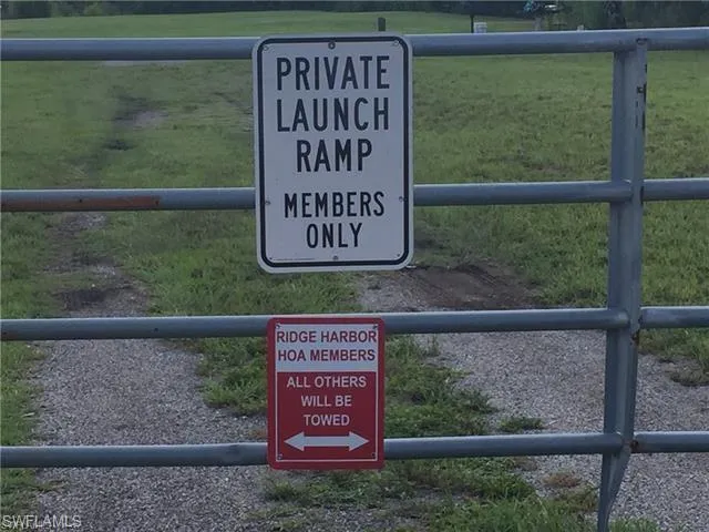 gate at community ramp