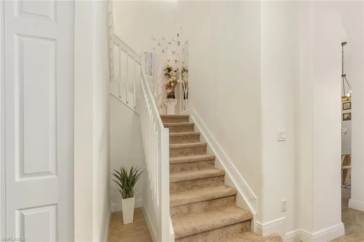STAIRCASE WITH STORAGE ROOM