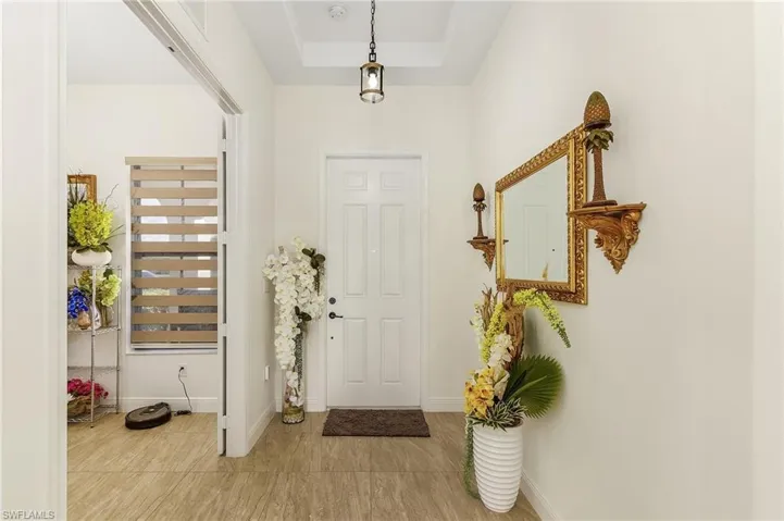 INSIDE FRONT ENTRY