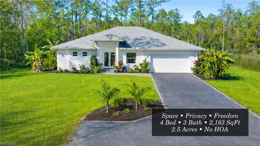 Contemporary single-story residence featuring a white stucco exterior and a gray shingle roof