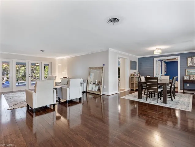 Living Room and Dining Area