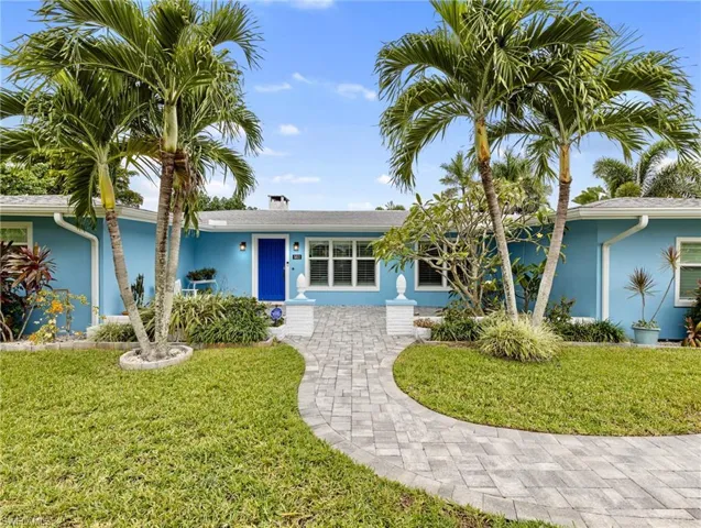 Front walkway and patio