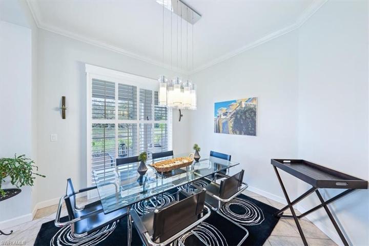 Formal Dining Area overlooks lake