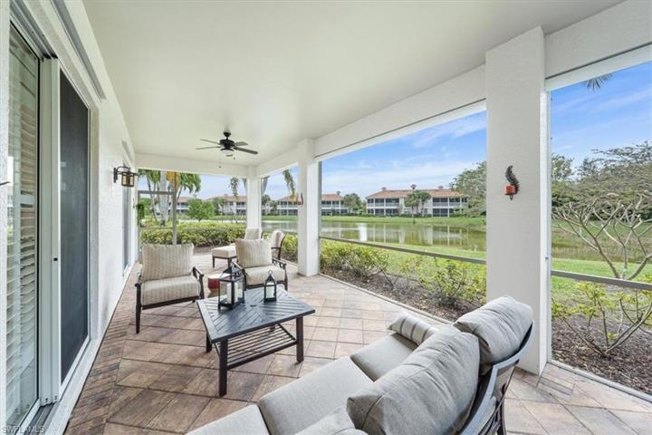 Bonus Back Patio overlooks lake