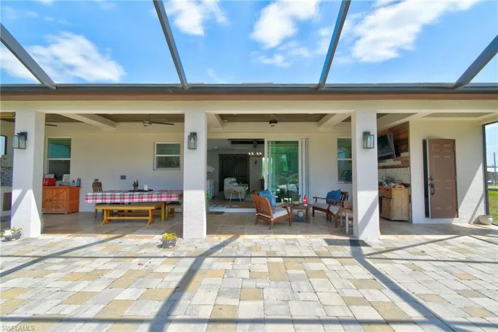 Patio for guest