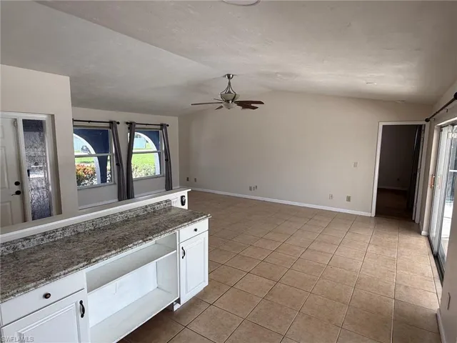 Kitchen and Living Room