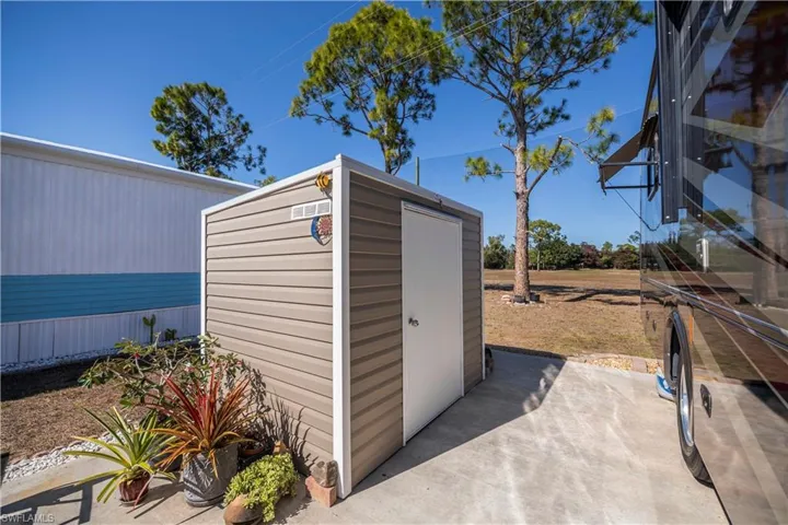 View of shed
