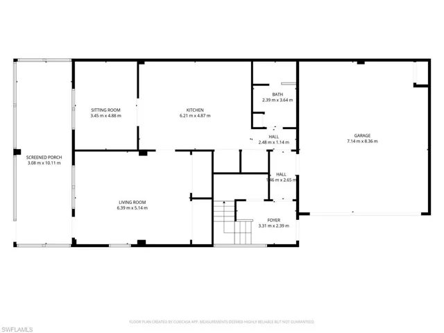 Downstairs floorplan