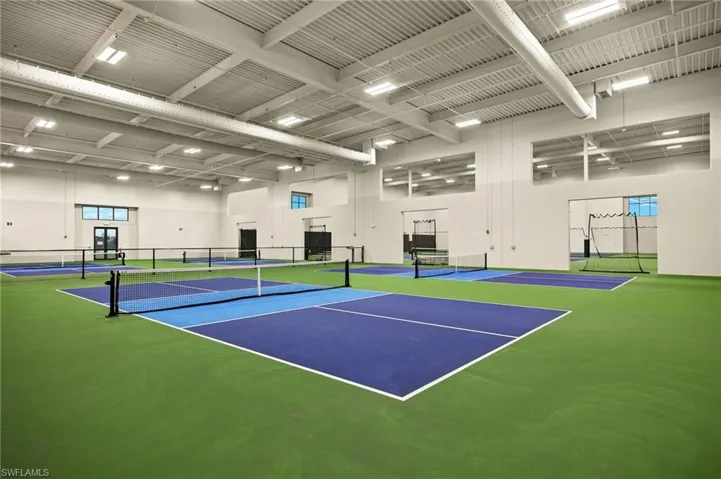 Indoor Pickle ball courts