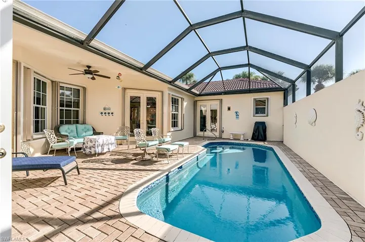 Private courtyard heated, salt-water and refinished pool directly accessible by all but one rooms