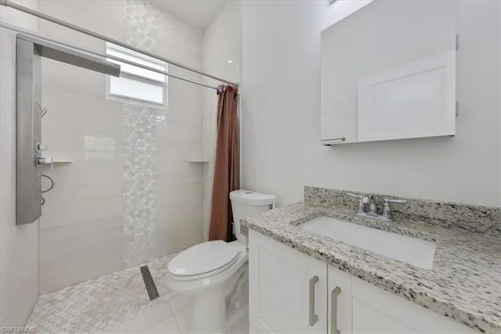 Full bathroom in guest home