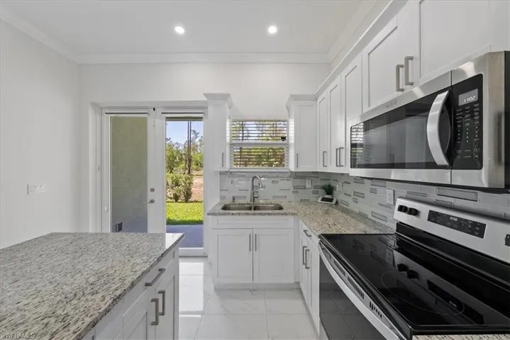 Kitchen in guest home