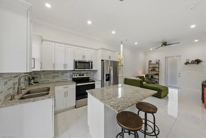 Kitchen in guest home
