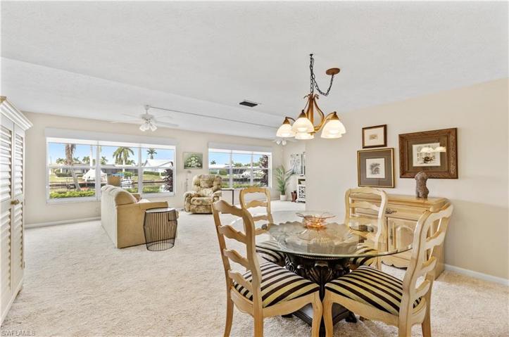 Condo has a wide water view