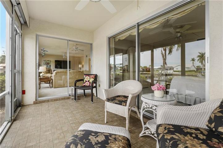 Spacious lanai