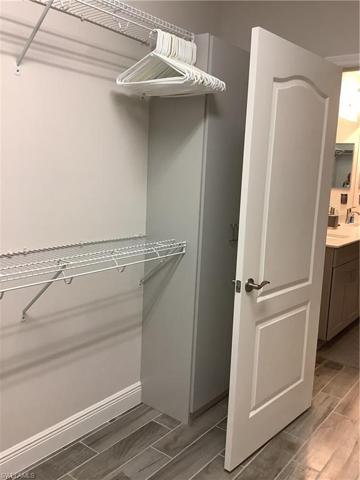 Bonus  small closet behind the door in the master closet