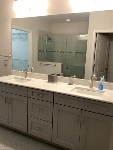Dual sinks in master bathroom
