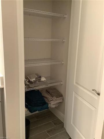 Extra storage in hallway closet