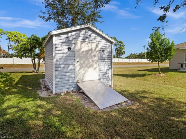 View of shed
