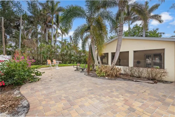 The backyard is a wonderful space to entertain or just relax