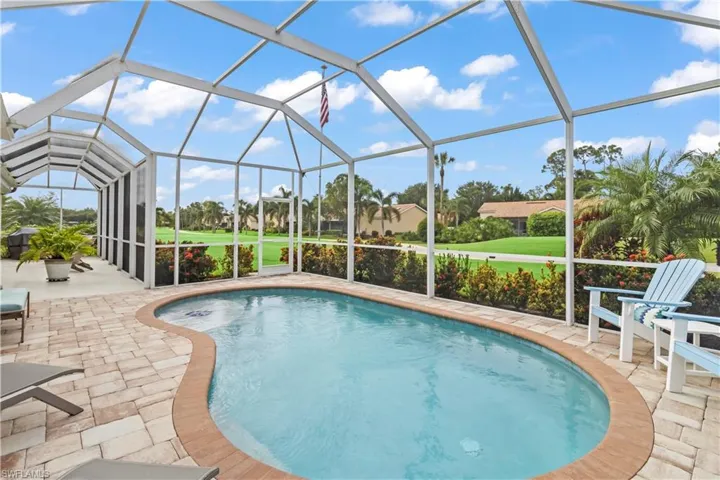 Saltwater Heated Pool View 3 Facing Golf Course